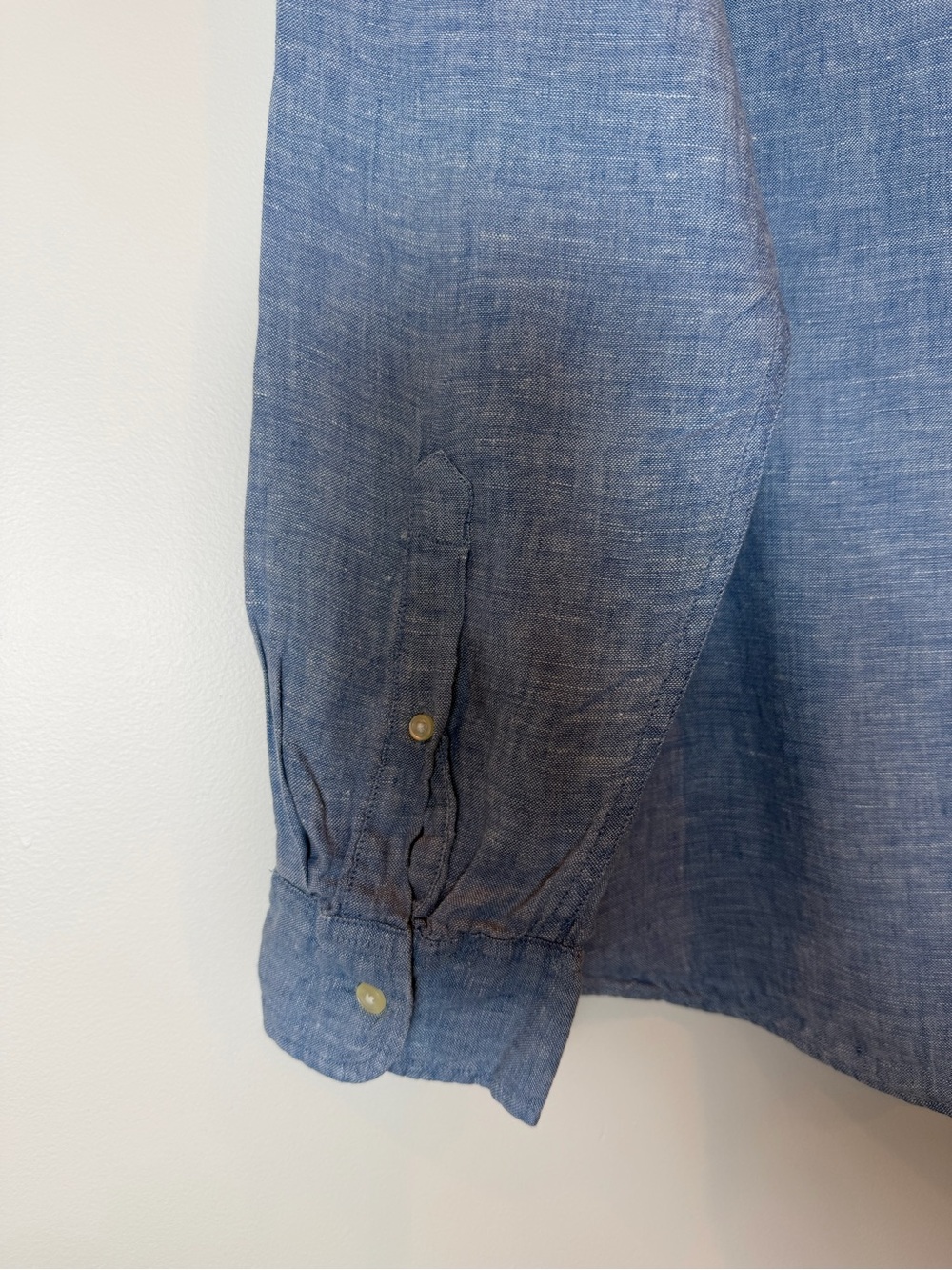 J.Crew Factory Men’s 100% Linen Button-Down Shirt Size XL - Picture 5 of 12